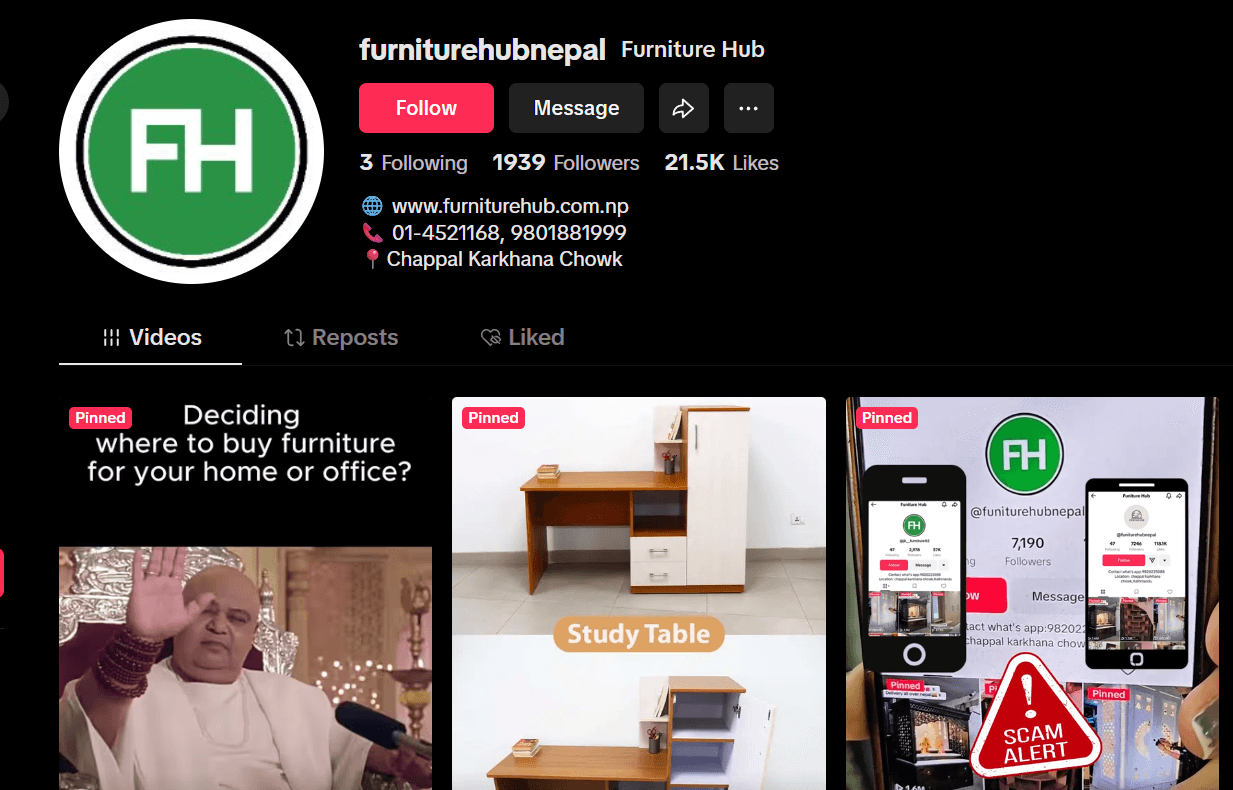 furniture hub