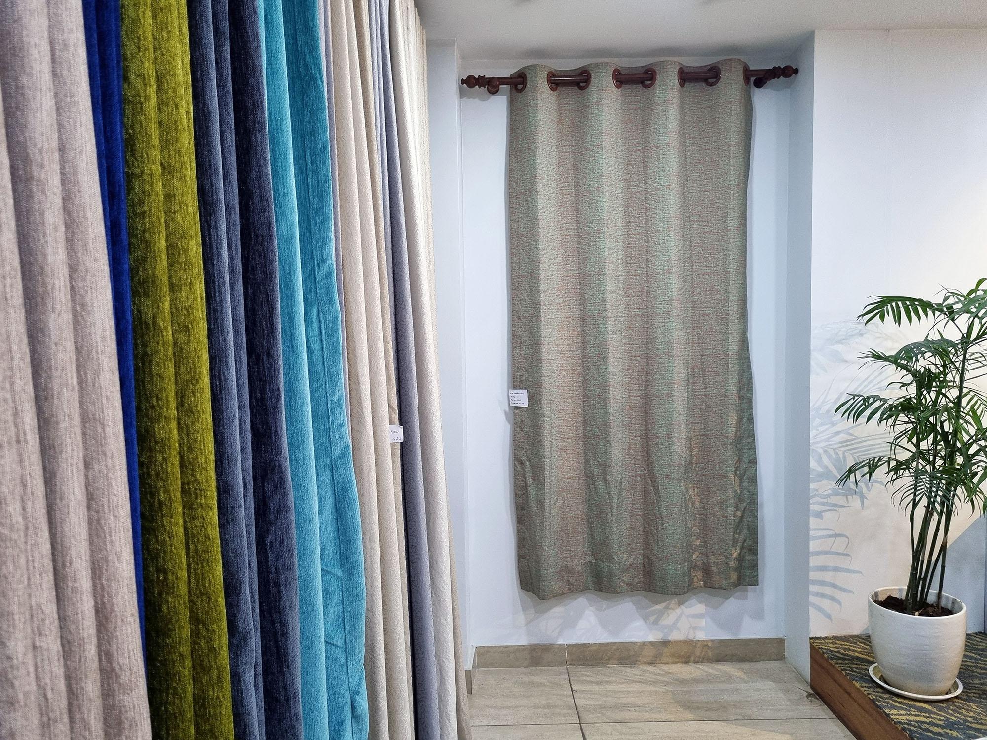 Streamline Mint Green Curtain