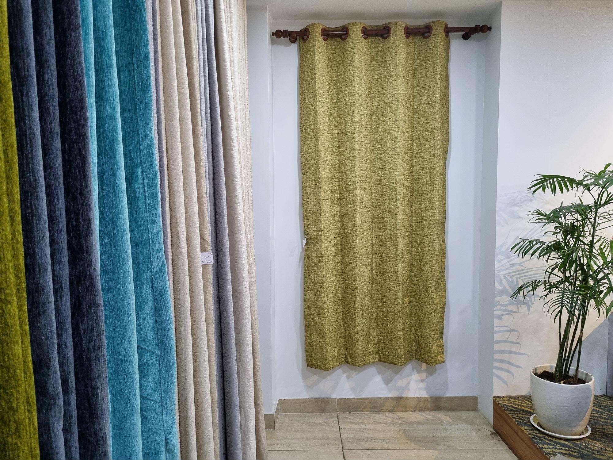Streamline Pear Green Curtain