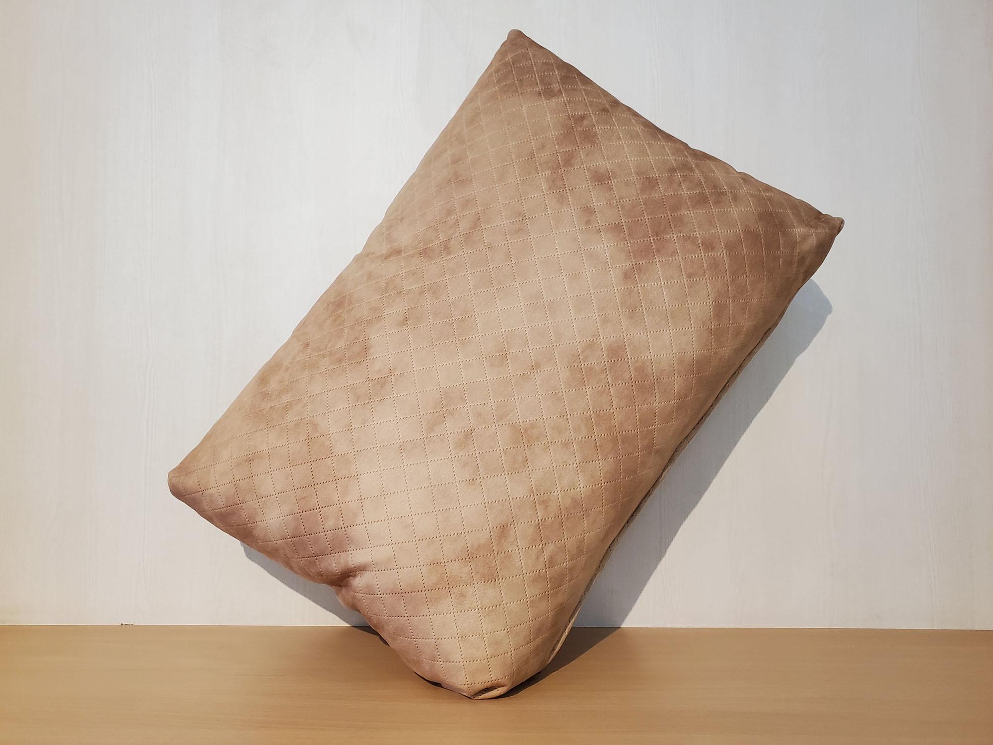 Medium Brown Pattern Cushion