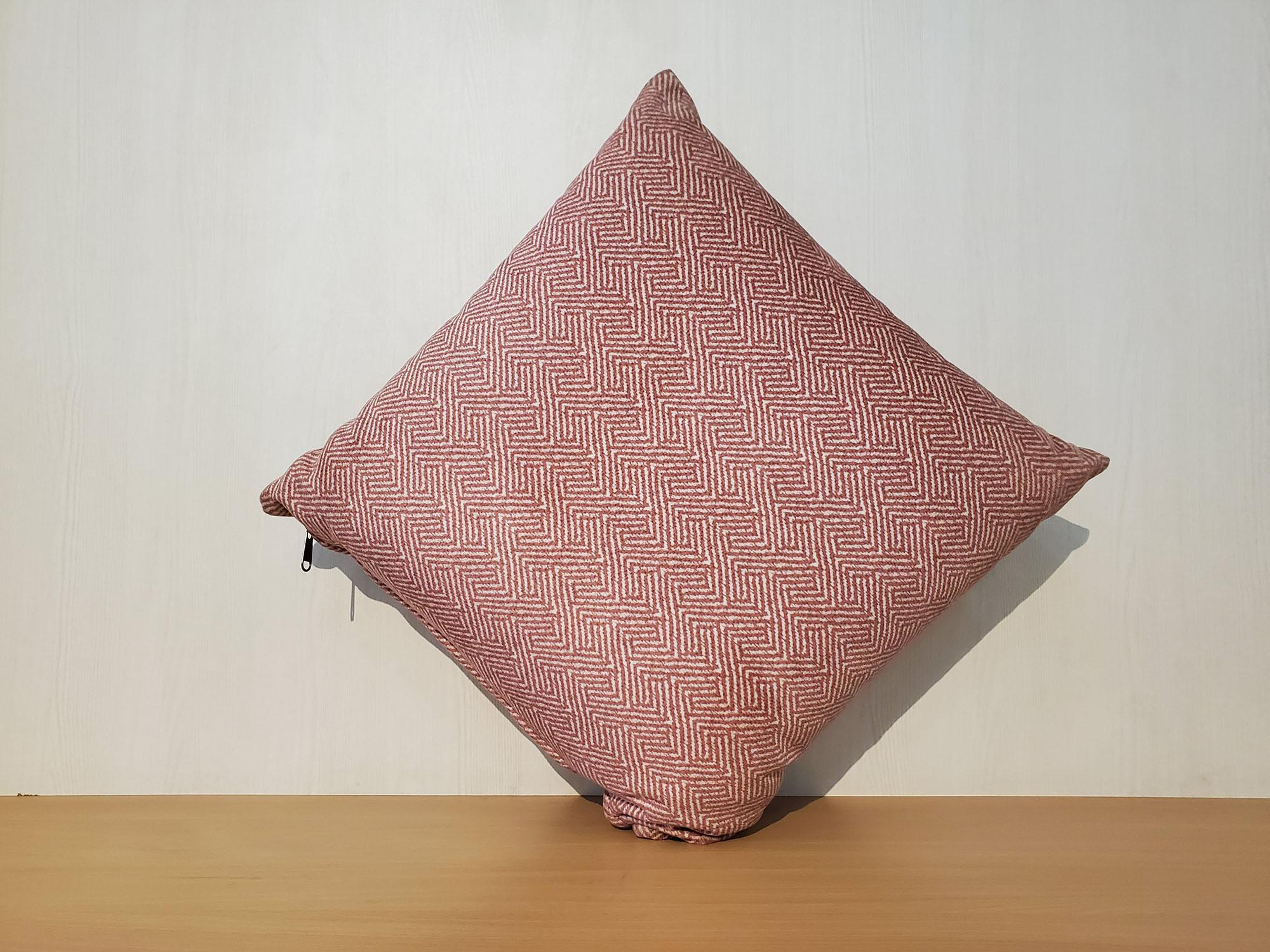 Plain Maroon Pattern Cushion