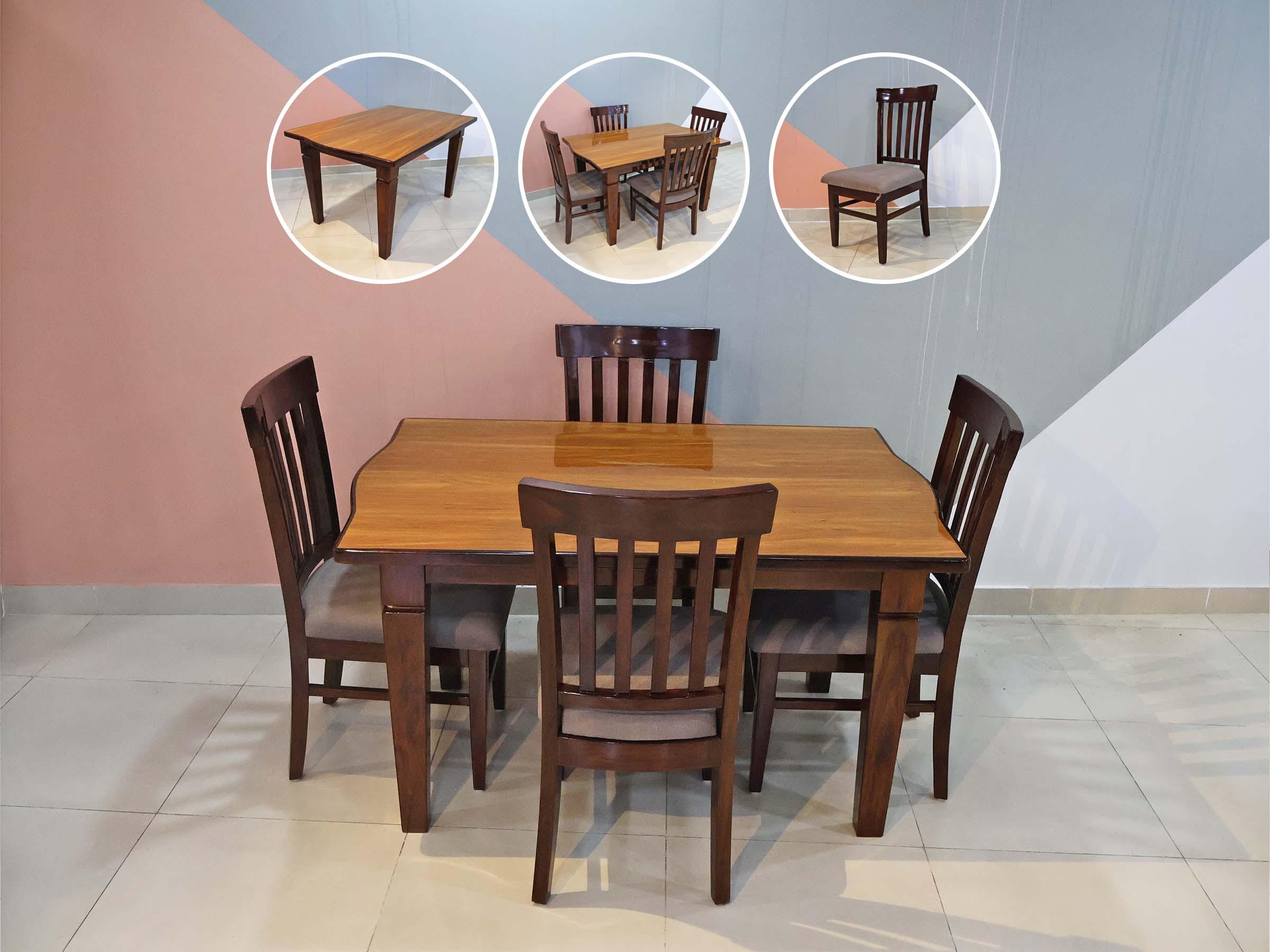 Rectangular Fishtail Dining Set