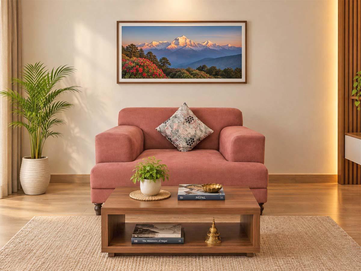Brown Comfort Lounge Sofa