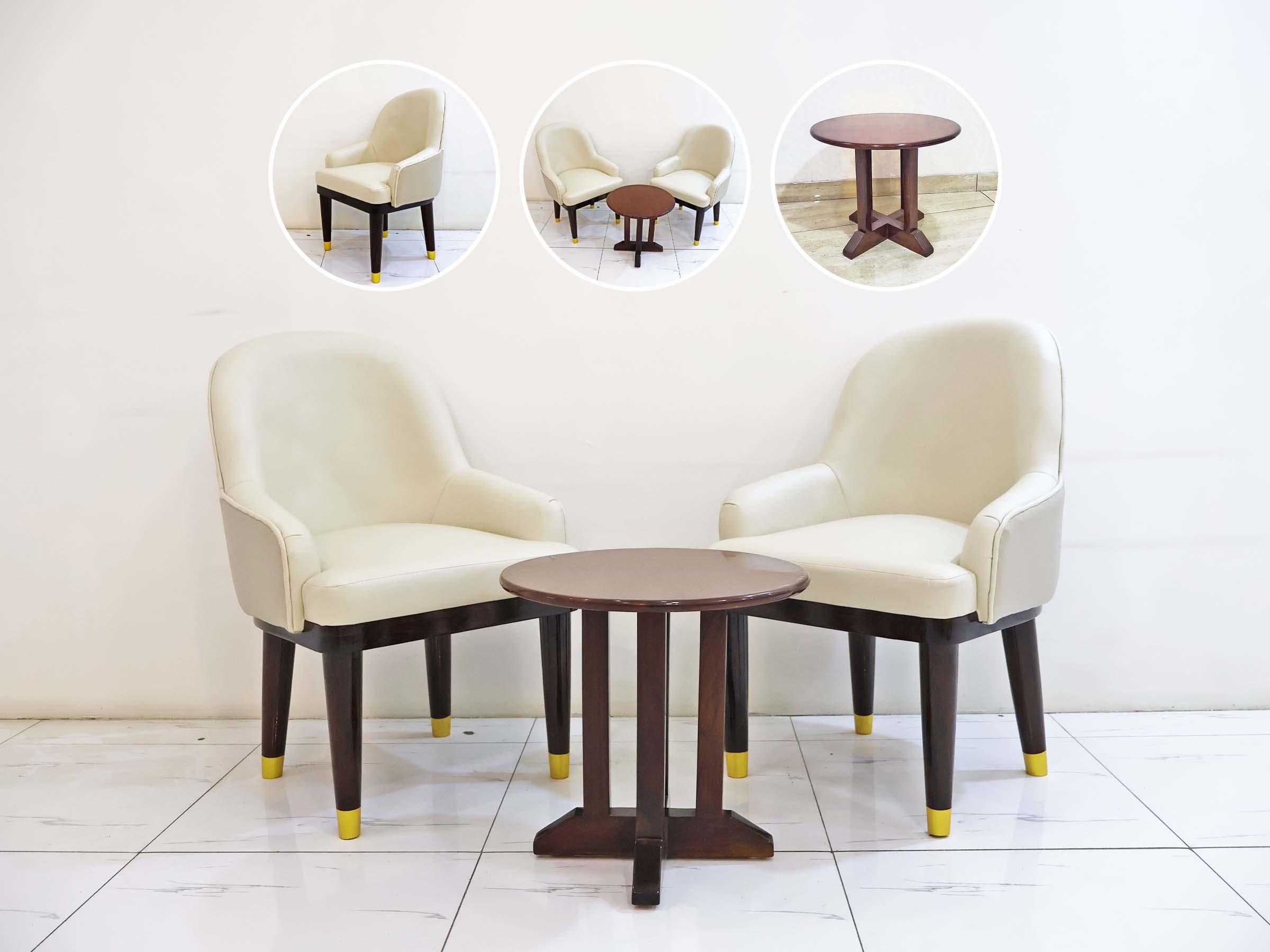 Modern Chair & Table Set