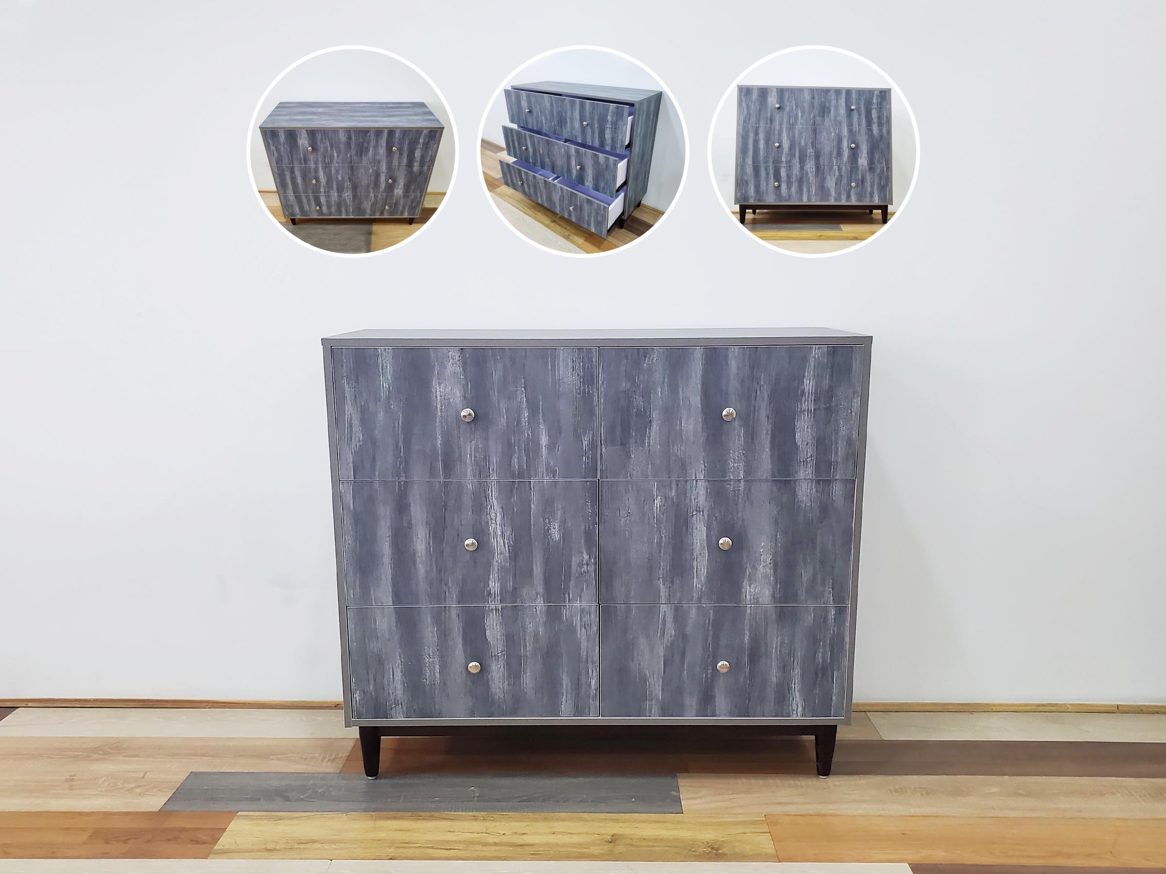 Grey Chest of Drawers