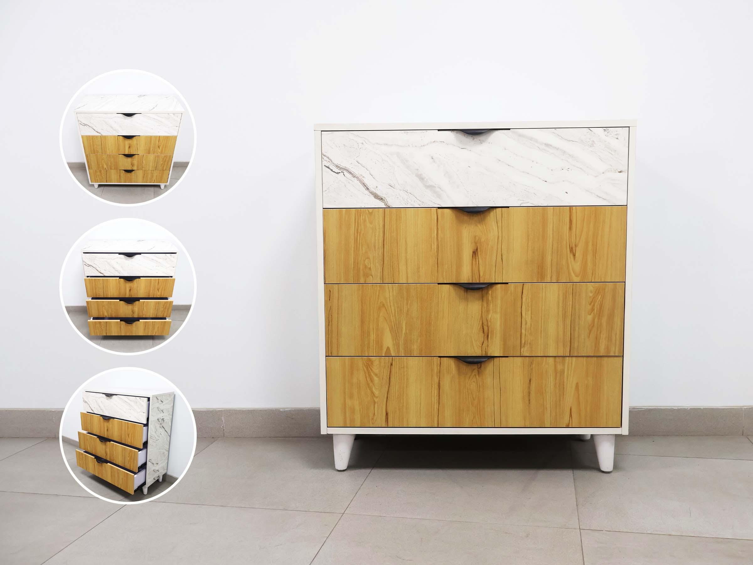 Dual-tone Chest of Drawers