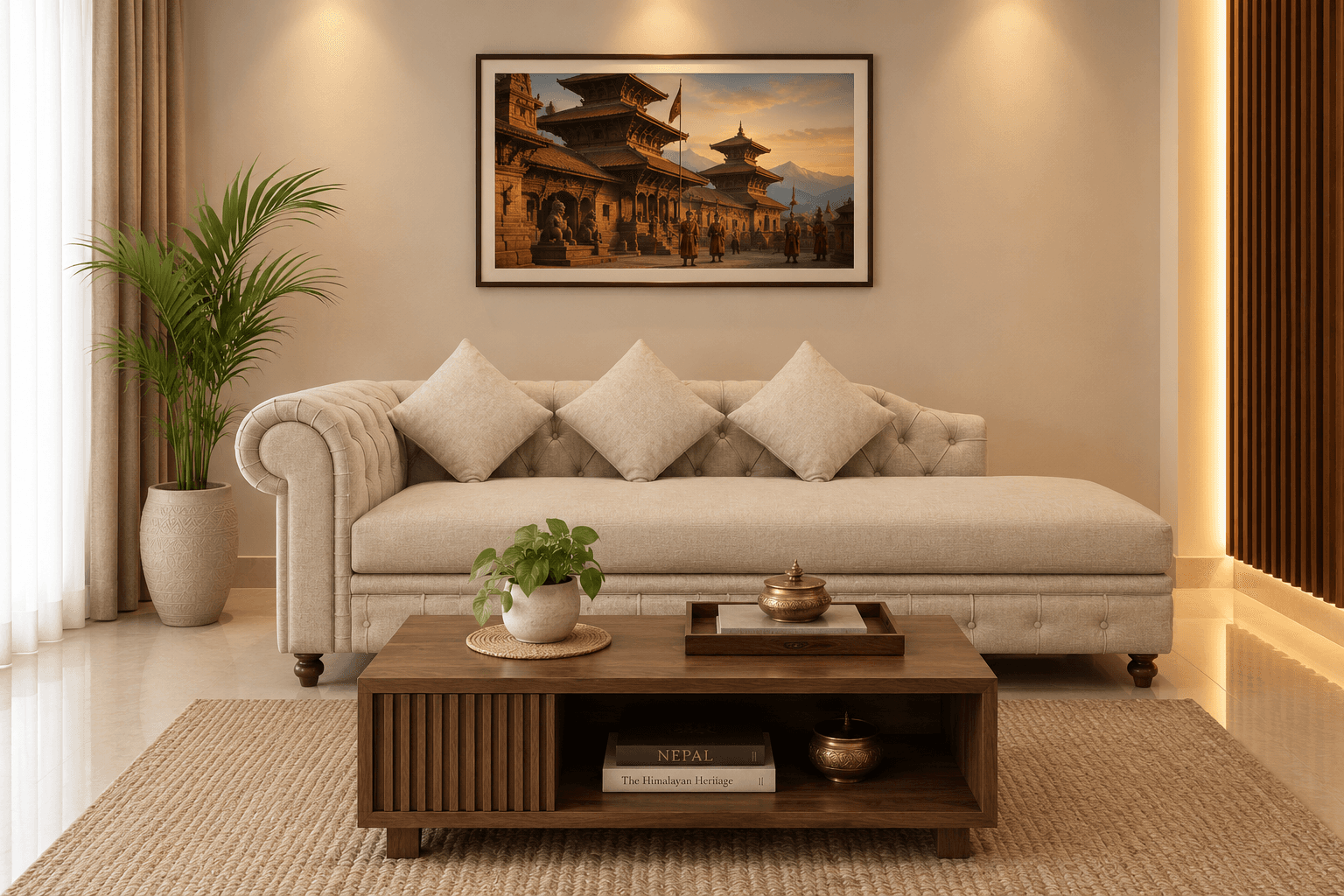 Chester Elegance Diwan Sofa
