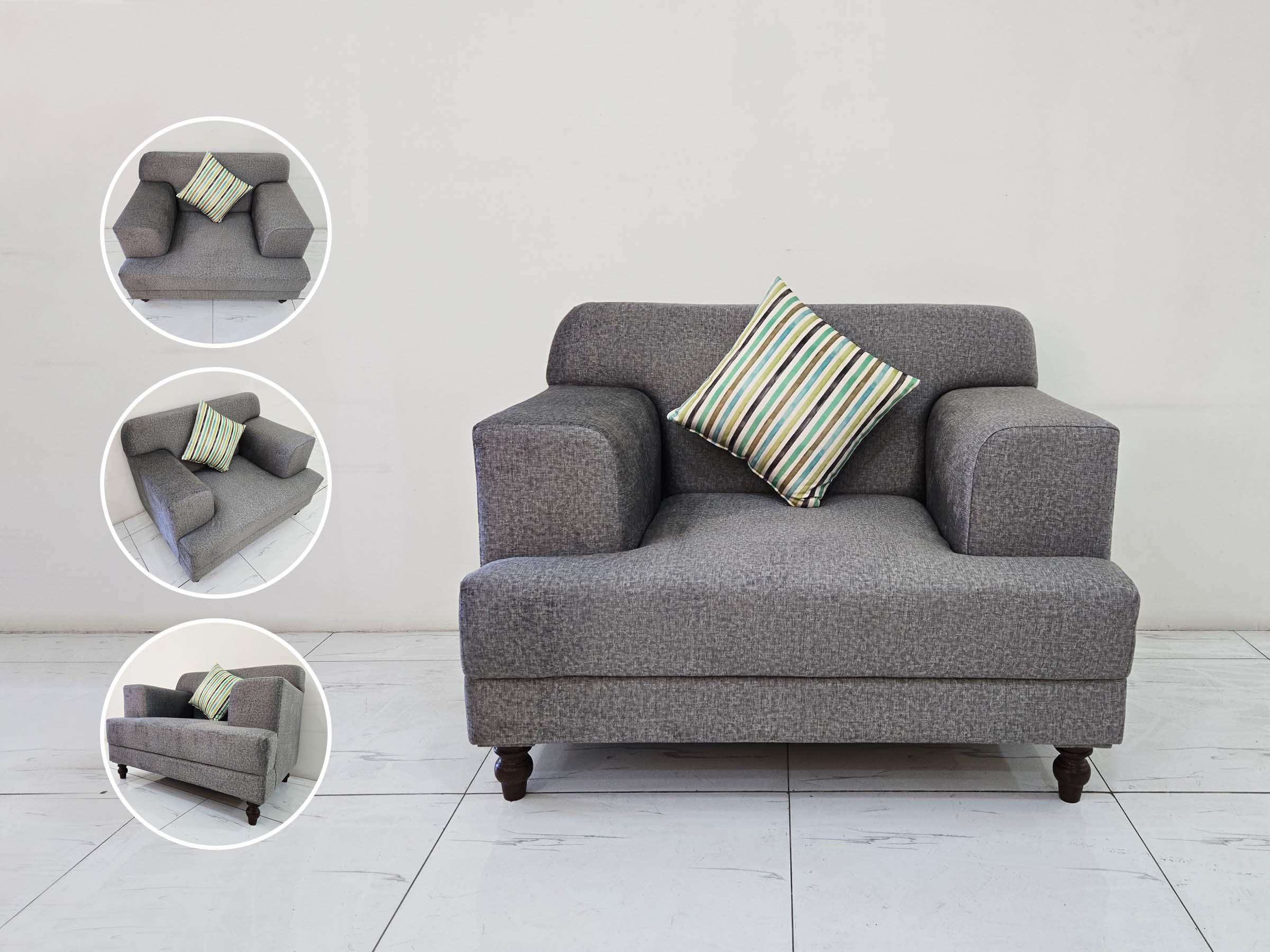 Grey Comfort Lounge Sofa