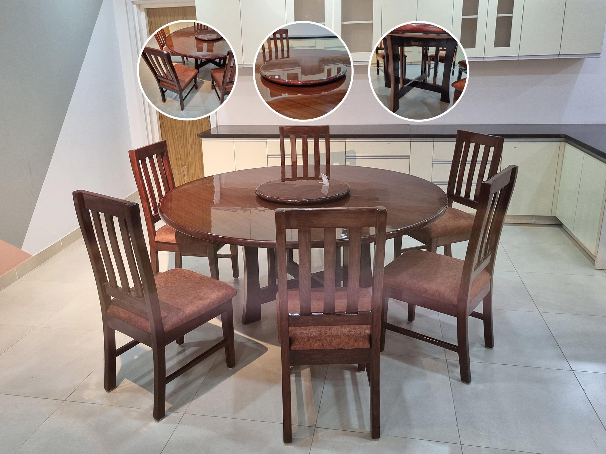Round Tabletop Dining Set