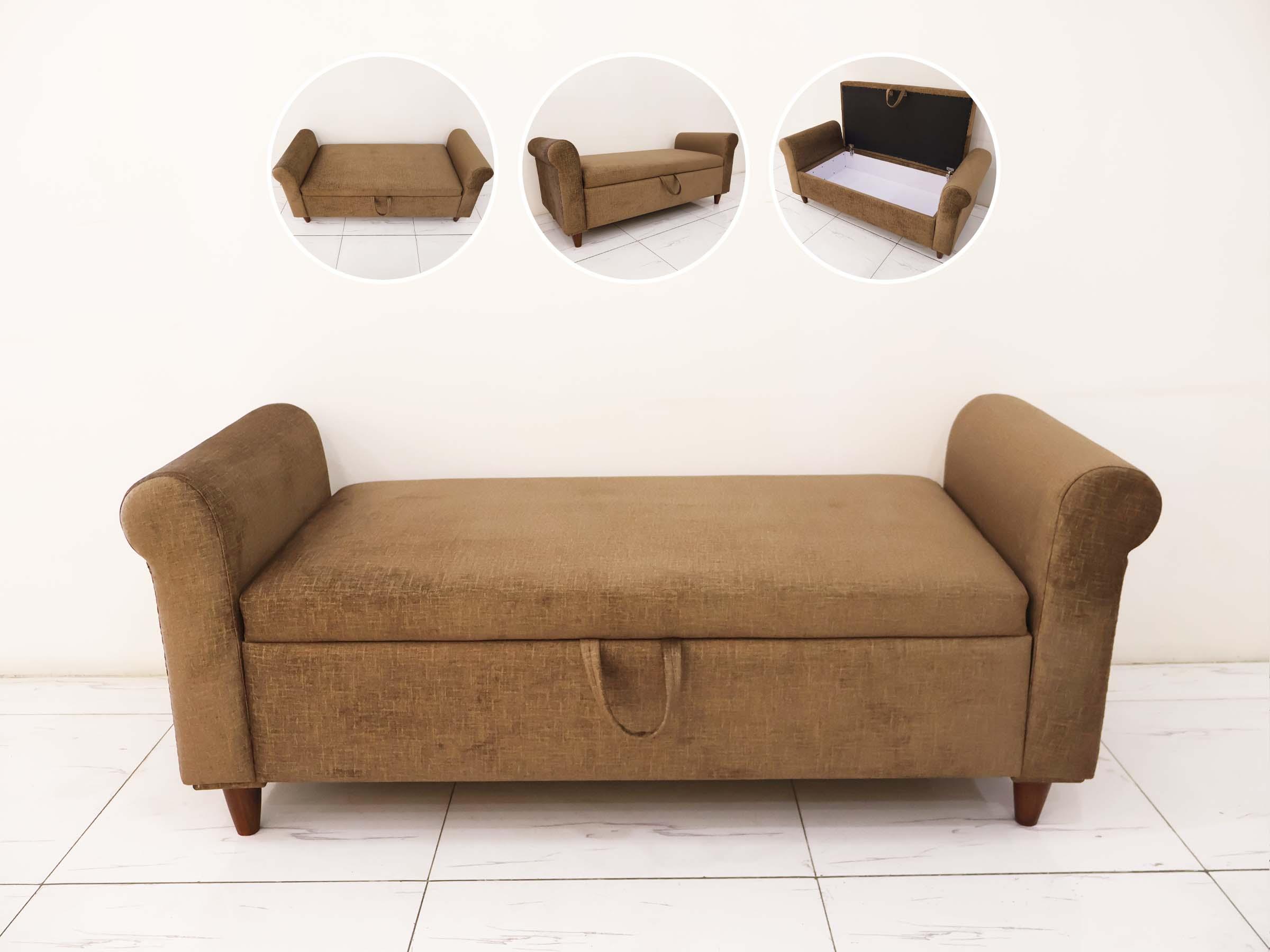 Brown Diwan with Storage
