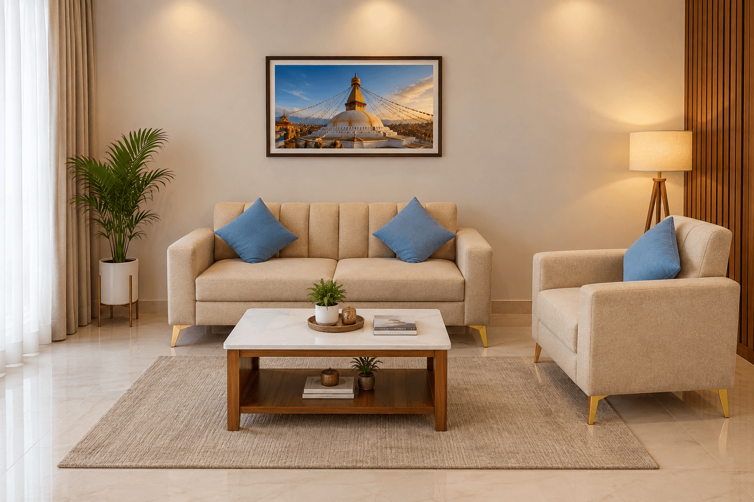 Fabric Sectional Sofa