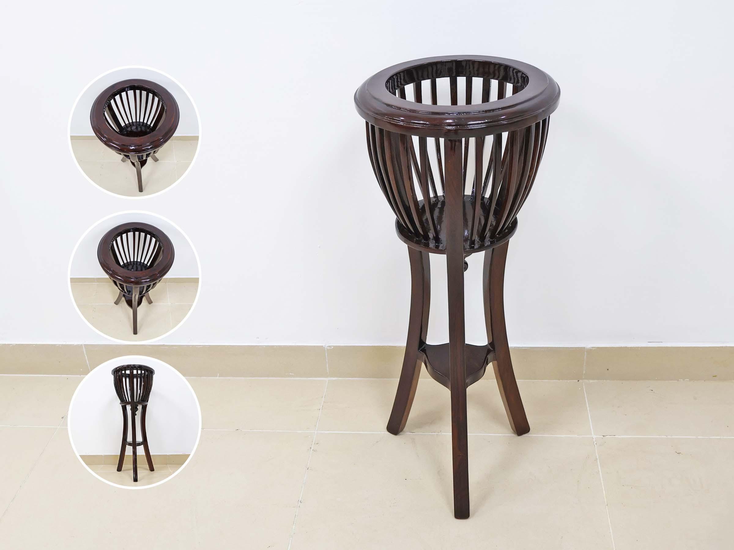 Wooden Gamala Holder (Plant Stand)