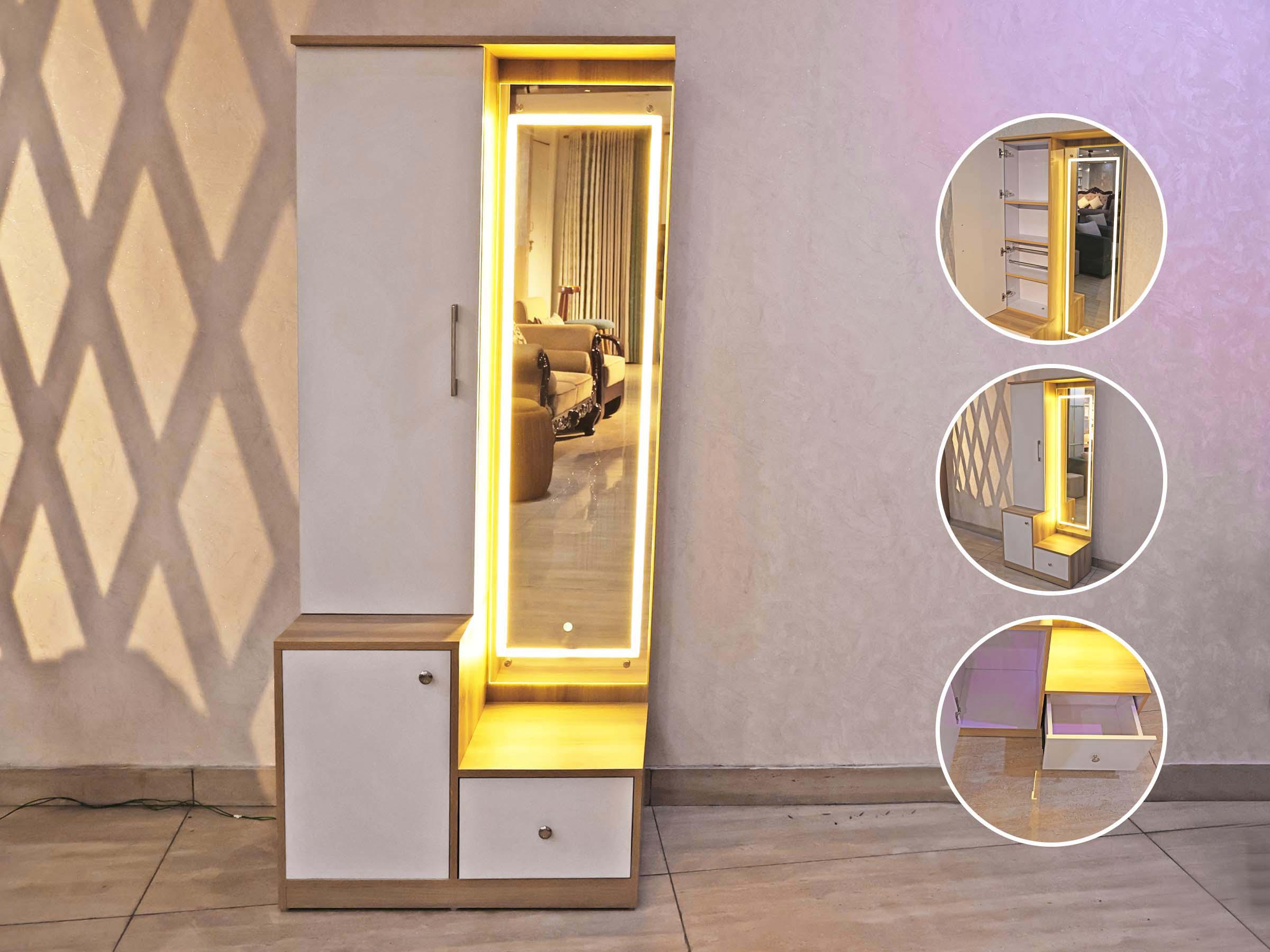 Dressing Table with LED Lights