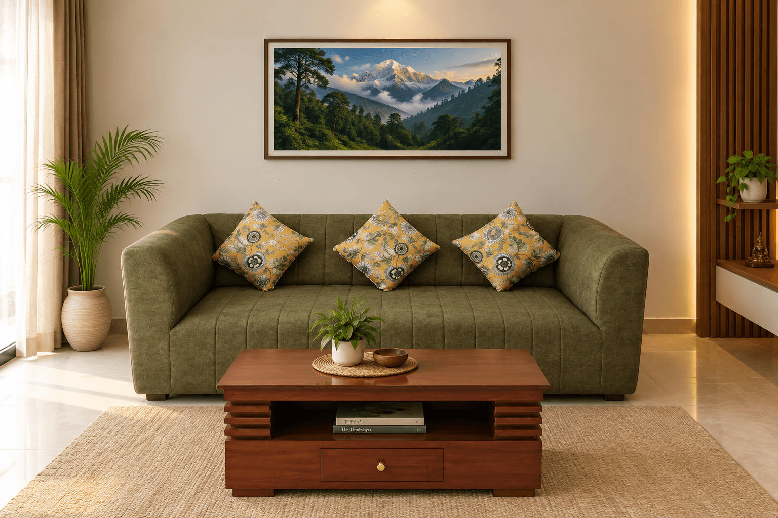 Pear Green Tub Sofa