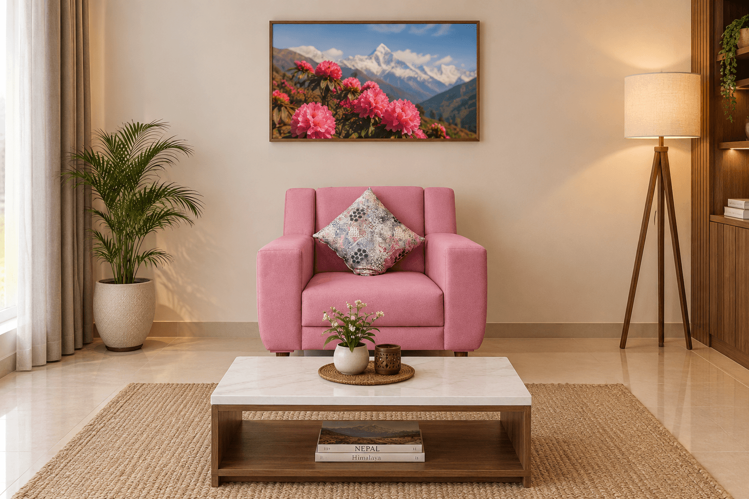 Pink Cupid Comfort Sofa