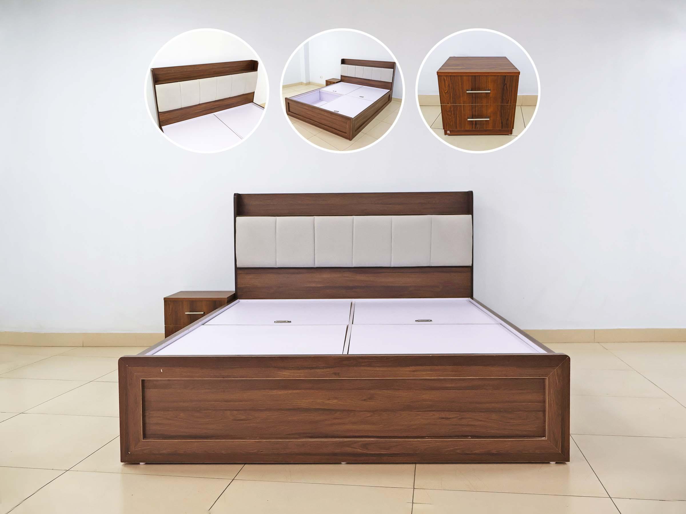Haven wood Queen Bed