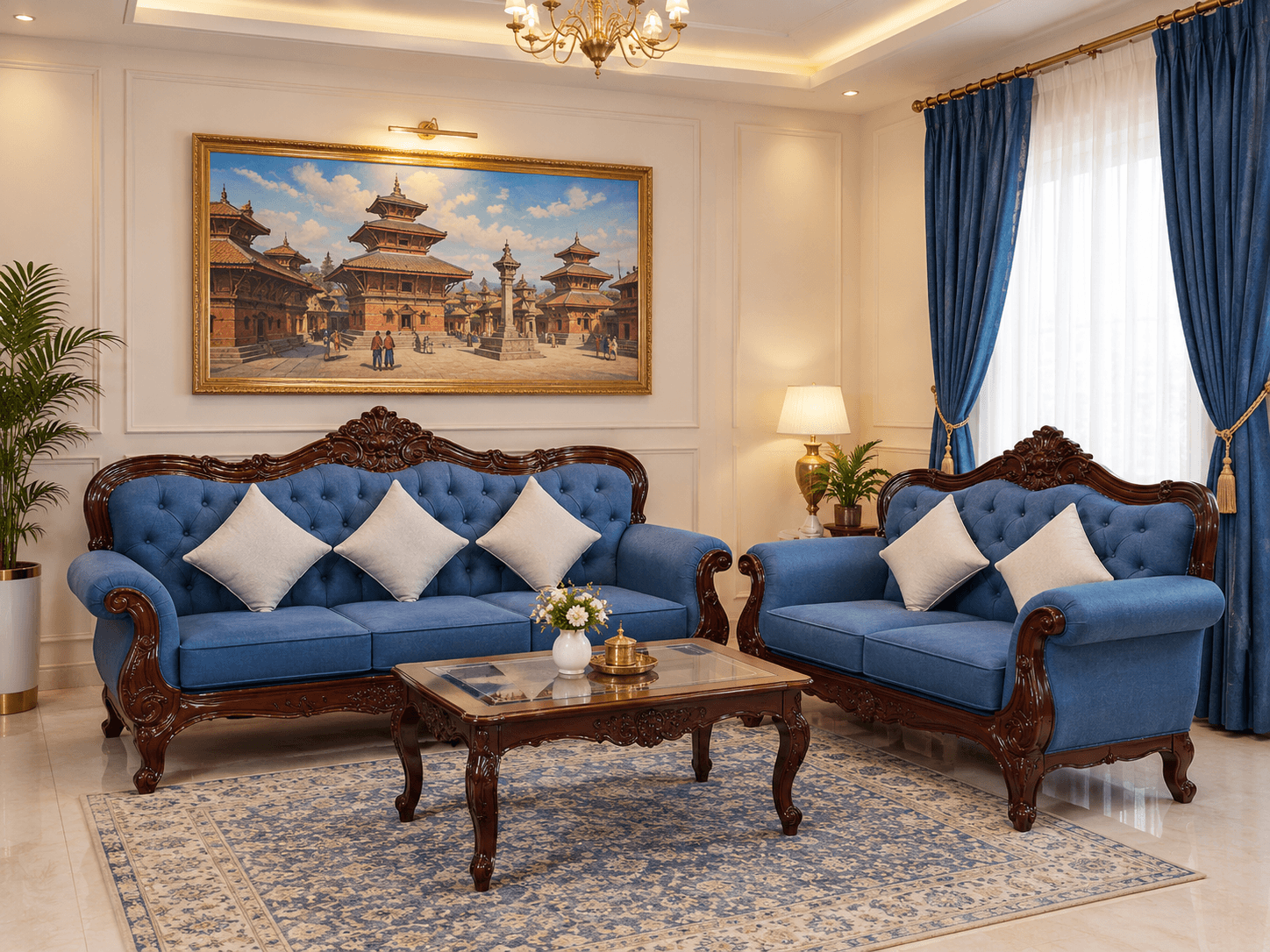 Sapphire Royal Sofa - Furniture in Nepal