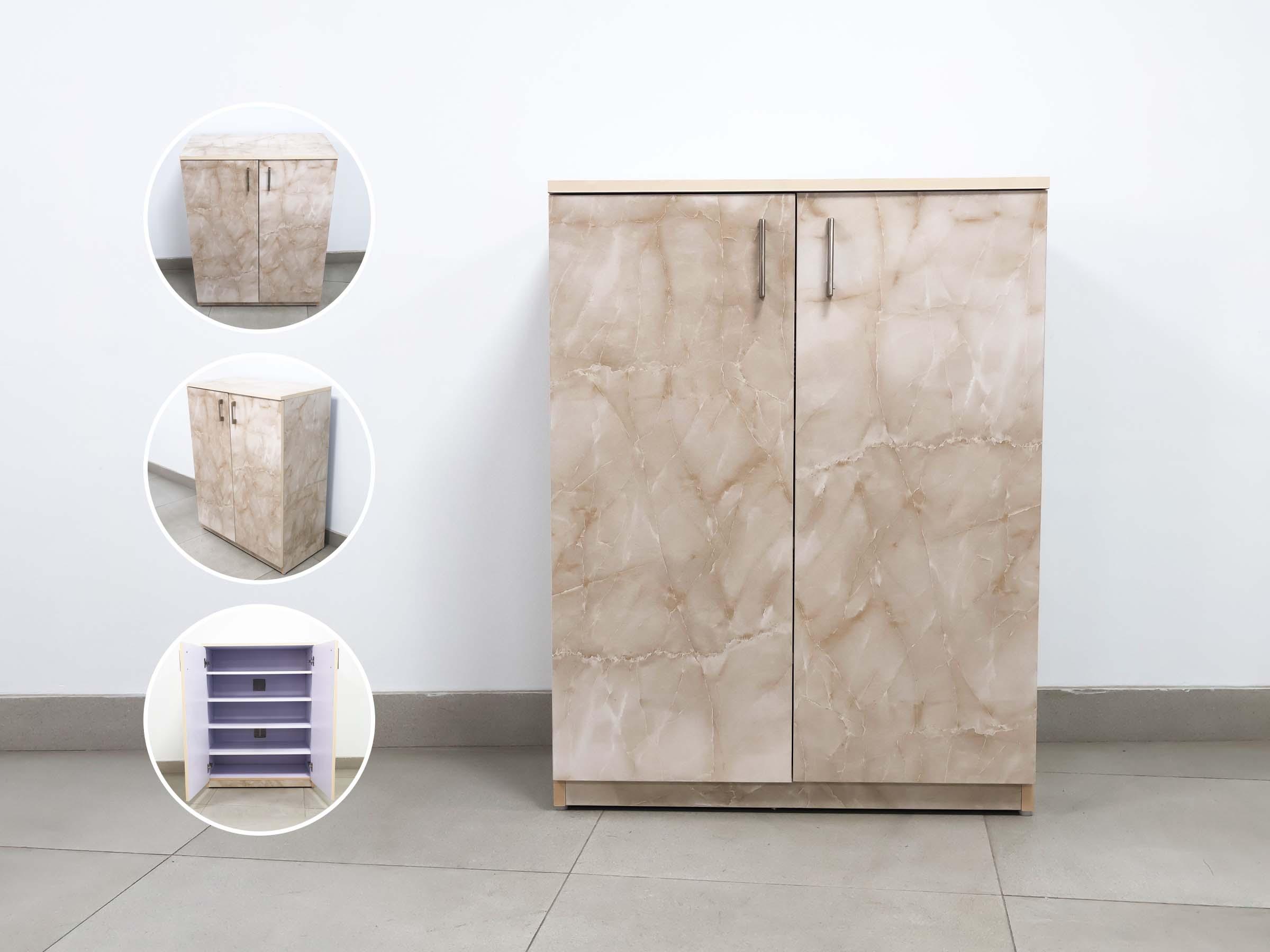 Marble Finish Shoes Rack