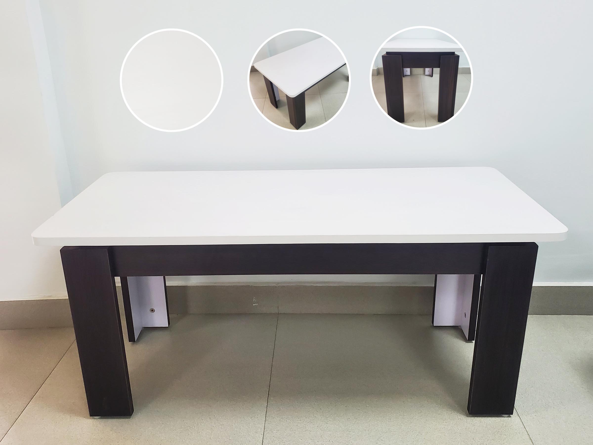 Ivory quadrant tea table