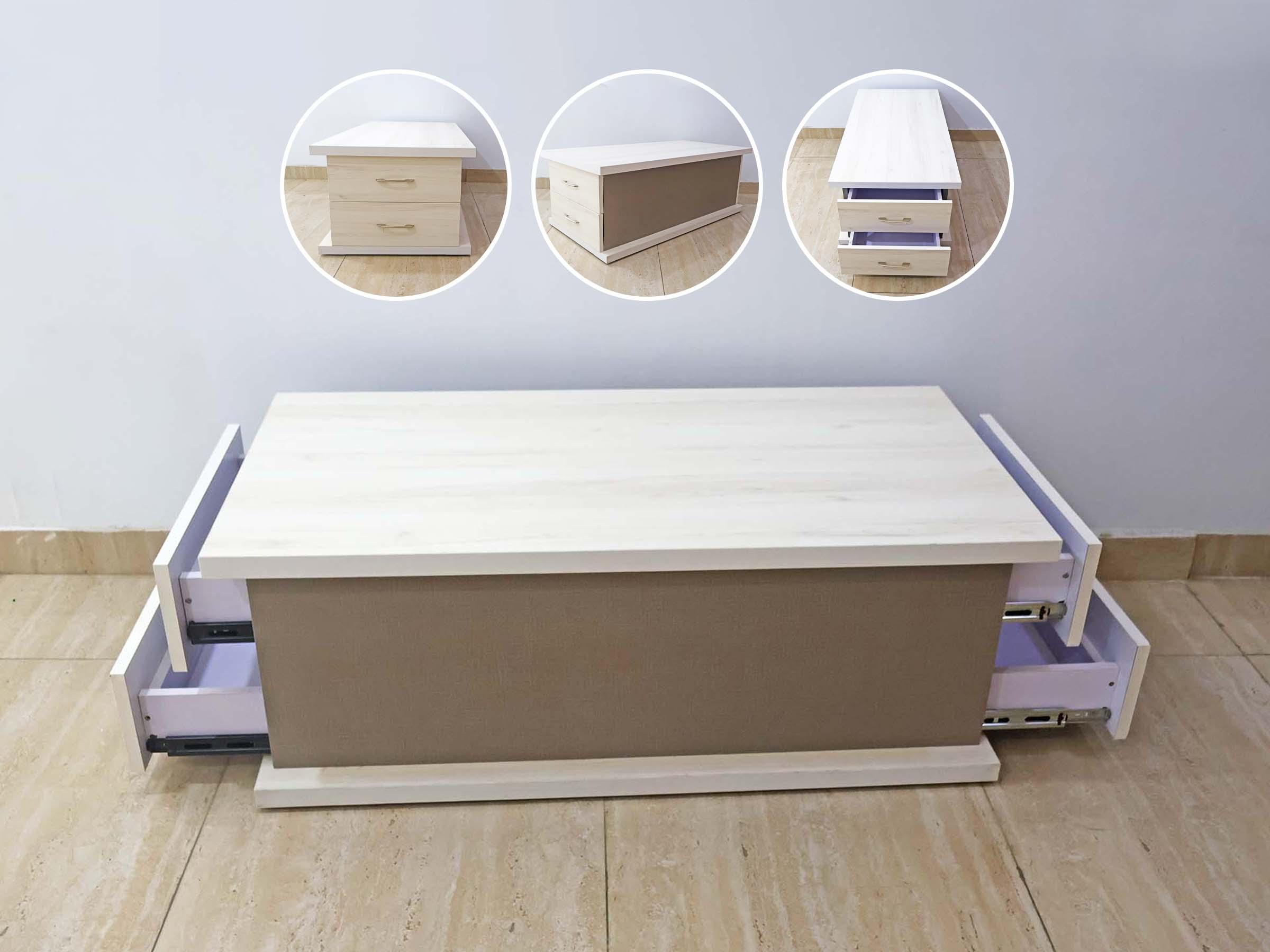 Multi-Drawer Tea Table