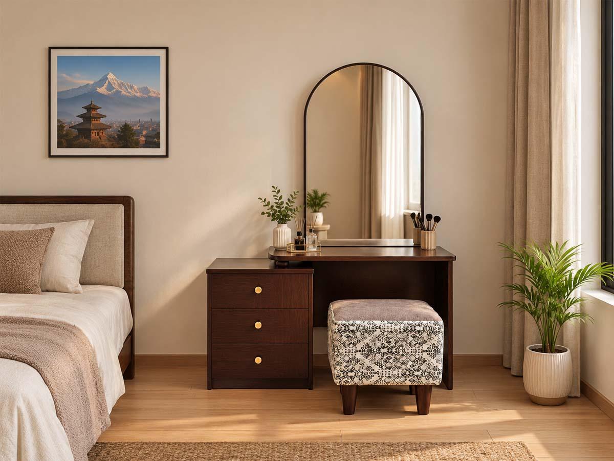 Teak Wood Dressing Table