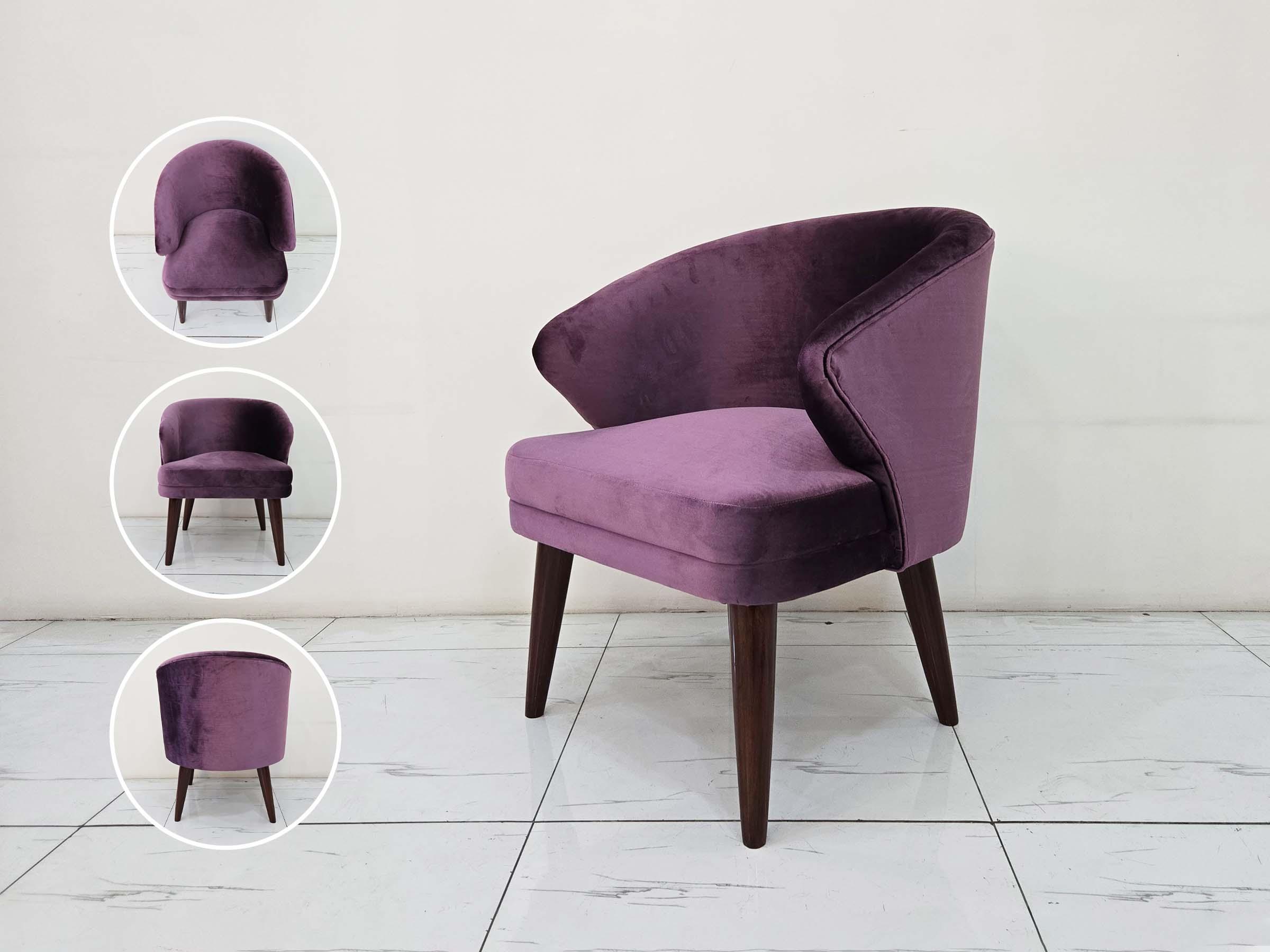 Velvet Accent Chair