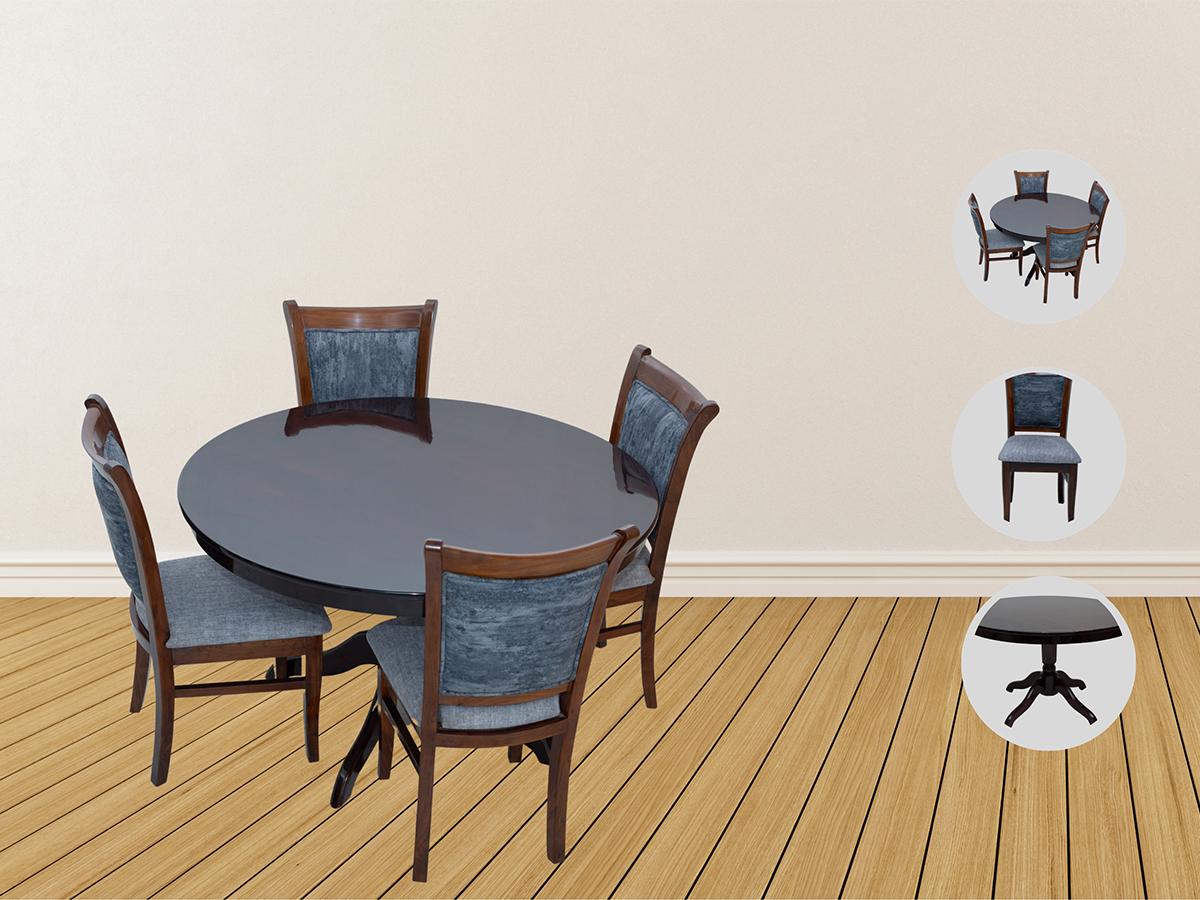 Round Dining Table Set