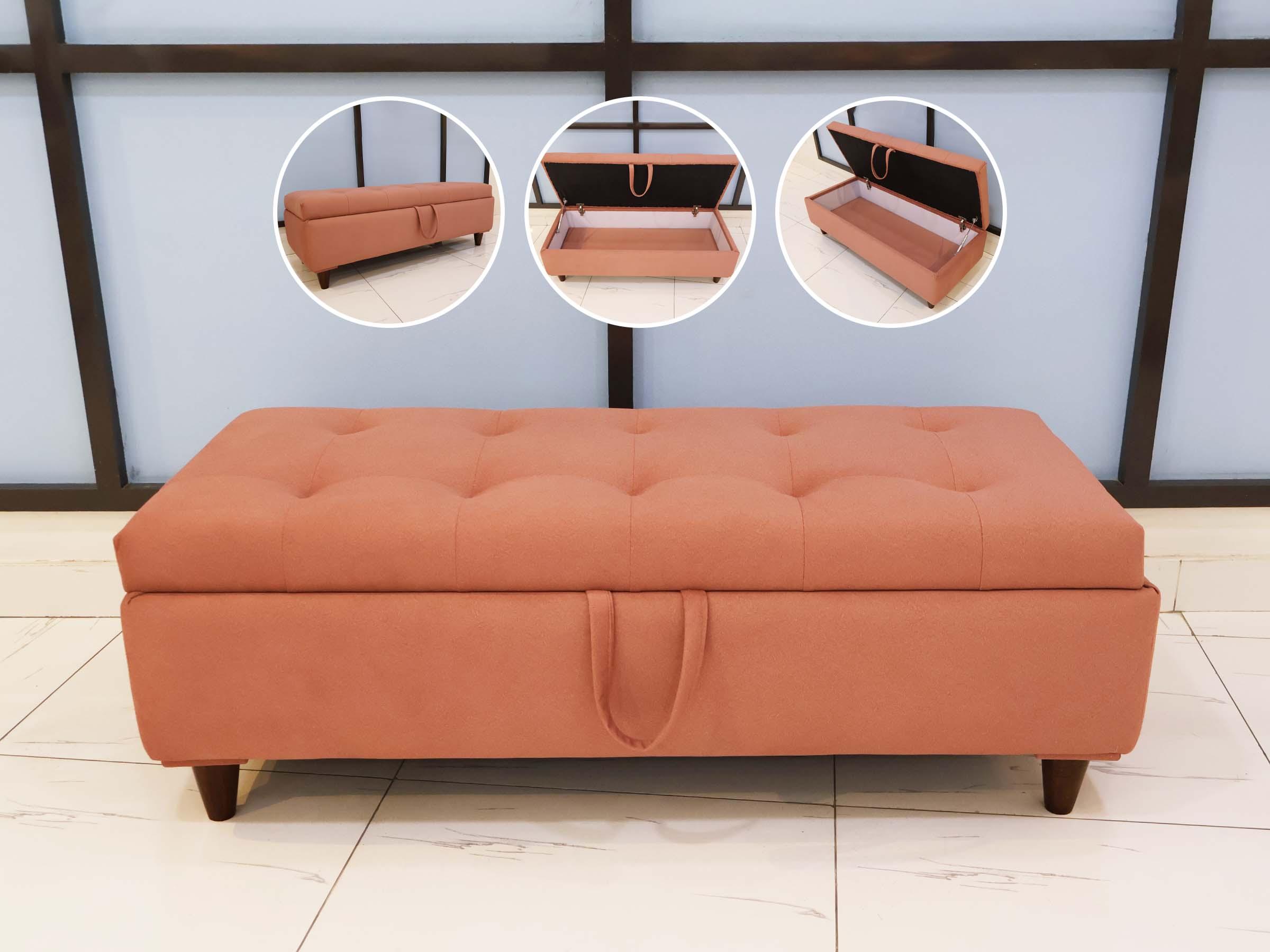 Pink Bedroom Bench