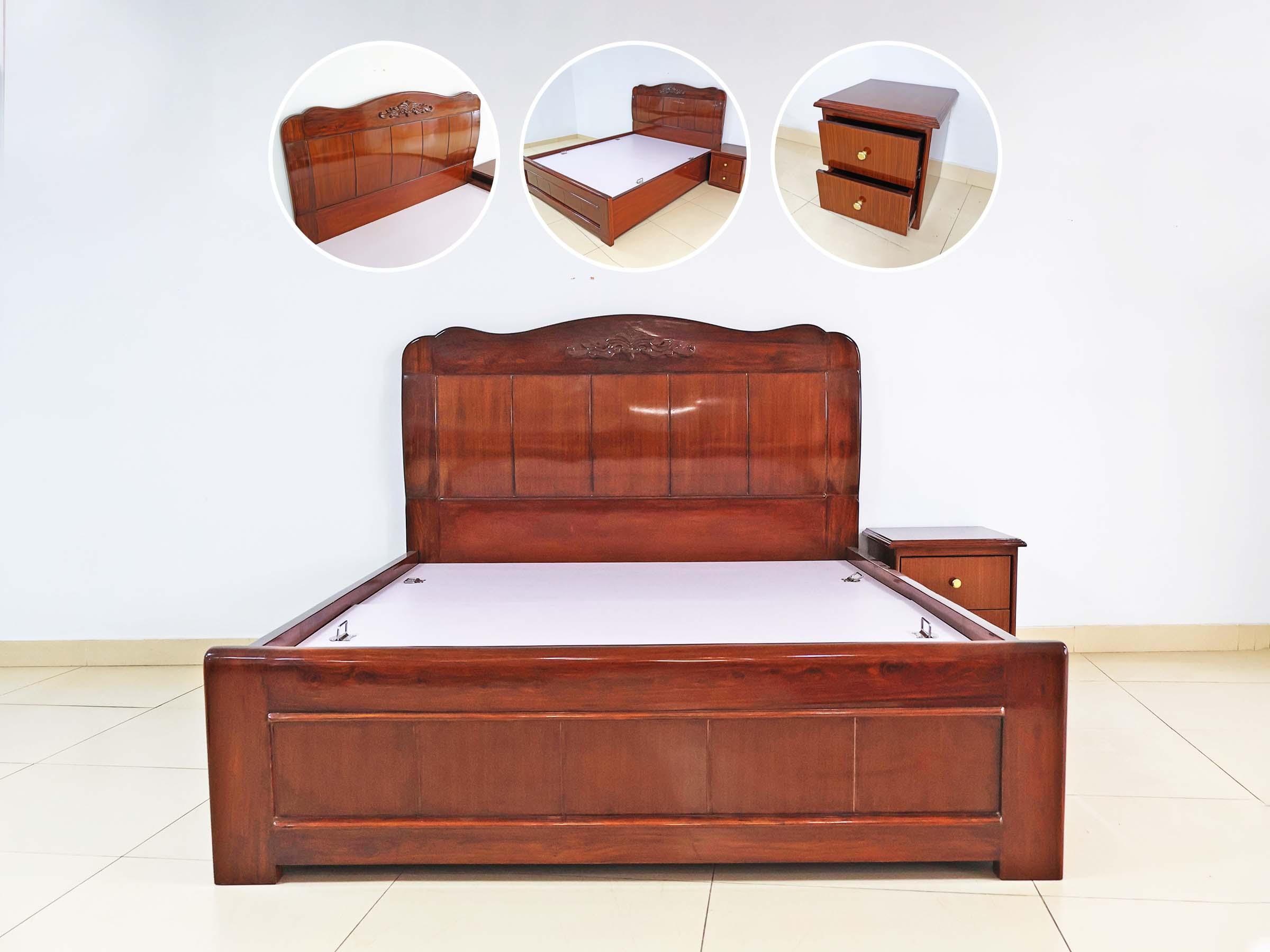 Classic Wooden Bed