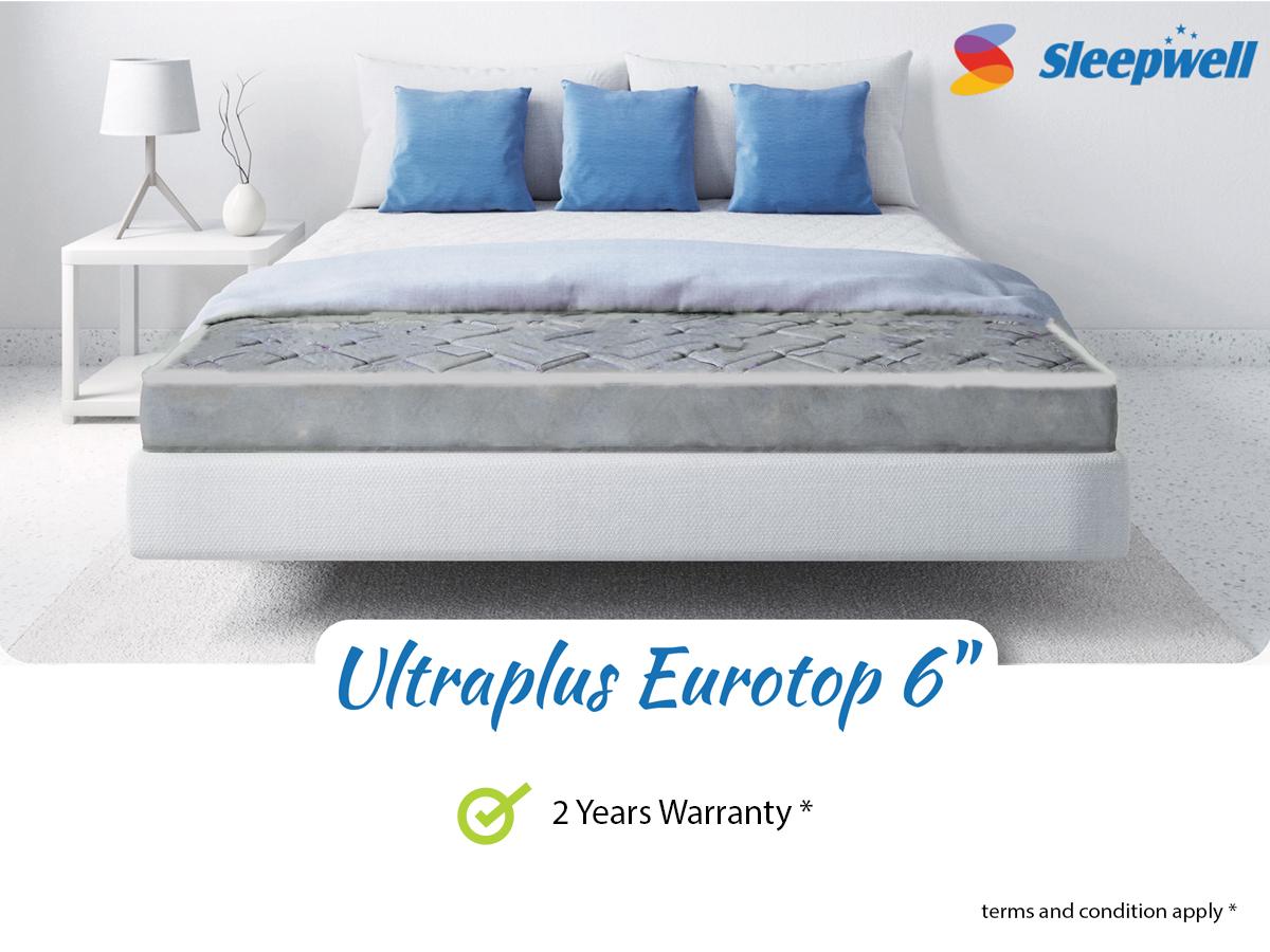 Sleepwell Ultraplus Eurotop Mattress